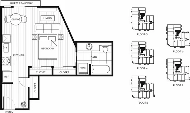 Unit 512 306 floor plan